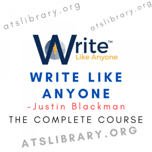 Justin Blackman – Write Like Anyone