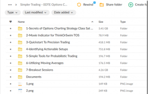 Simpler Trading – 0DTE Options Charting Secrets ELITE