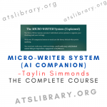 Taylin Simmonds – Micro-Writer System (AI Companion)