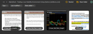 AlphaSharks – Trading a Low Volatility Environment Using Options