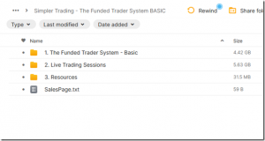 Simpler Trading – The Funded Trader System Basic course