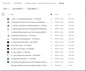 Trading Analysis – Fibonacci Mastery Course
