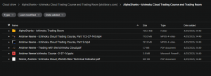 AlphaSharks – Ichimoku Cloud Trading Course and Trading Room