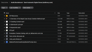 Andie Brocklehurst – Semi Automatic Digital Stores course download