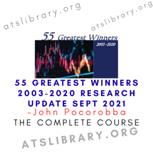 John Pocorobba – 55 Greatest Winners 2003-2020 Research Update Sept 2021