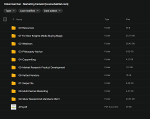 Doberman Dan – Marketing Camelot