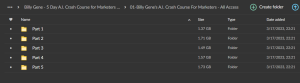 Billy Gene – 5 Day A.I. Crash Course for Marketers