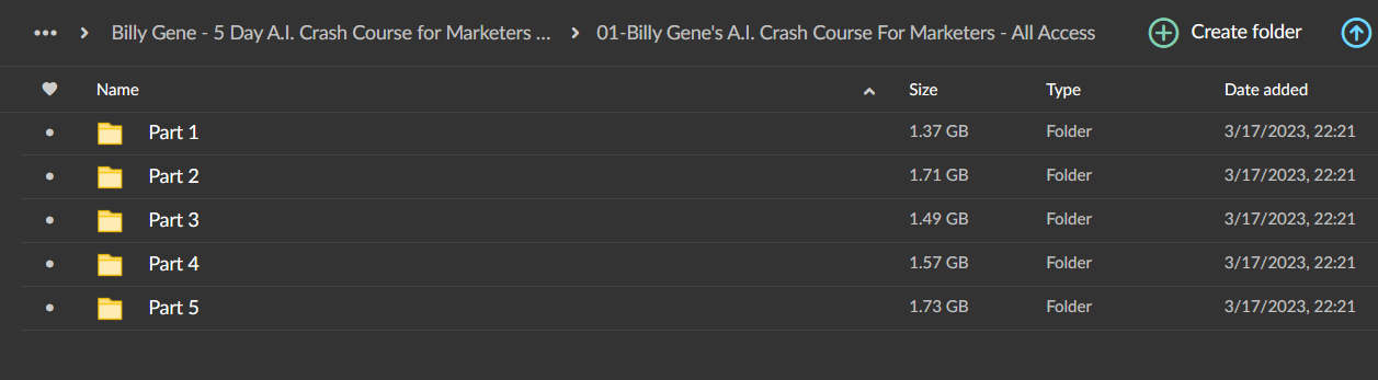 Billy Gene – 5 Day A.I. Crash Course for Marketers
