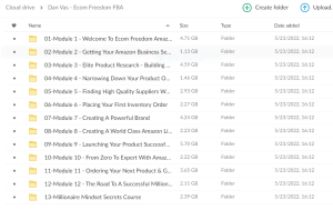 Dan Vas - Ecom Freedom Amazon FBA mega link