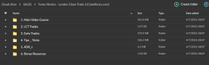 Forex Mentor – London Close Trade 2.0