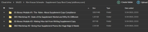 Kim Krause Schwalm – Supplement Copy Boot Camp