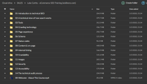 Luke Carthy – eCommerce SEO Training