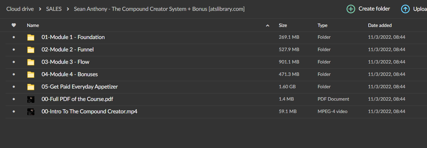 Sean Anthony – The Compound Creator System + Bonus