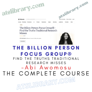 Abi Awomosu – The Billion Person Focus Group®