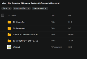 Miko – The Complete AI Content System V3