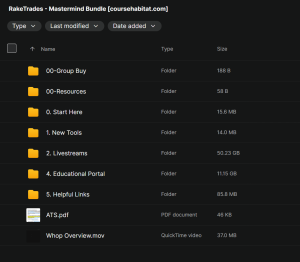 RakeTrades – Mastermind Bundle