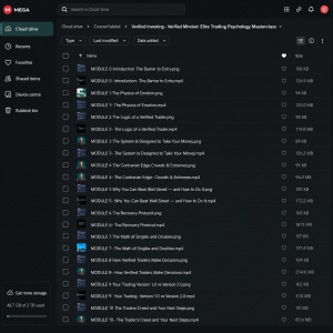 Verified Investing – Verified Mindset Elite Trading Psychology Masterclass