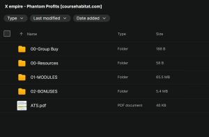X empire – Phantom Profits