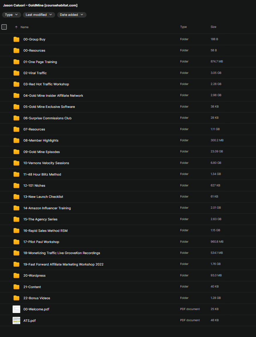 Jason Caluori – GoldMine